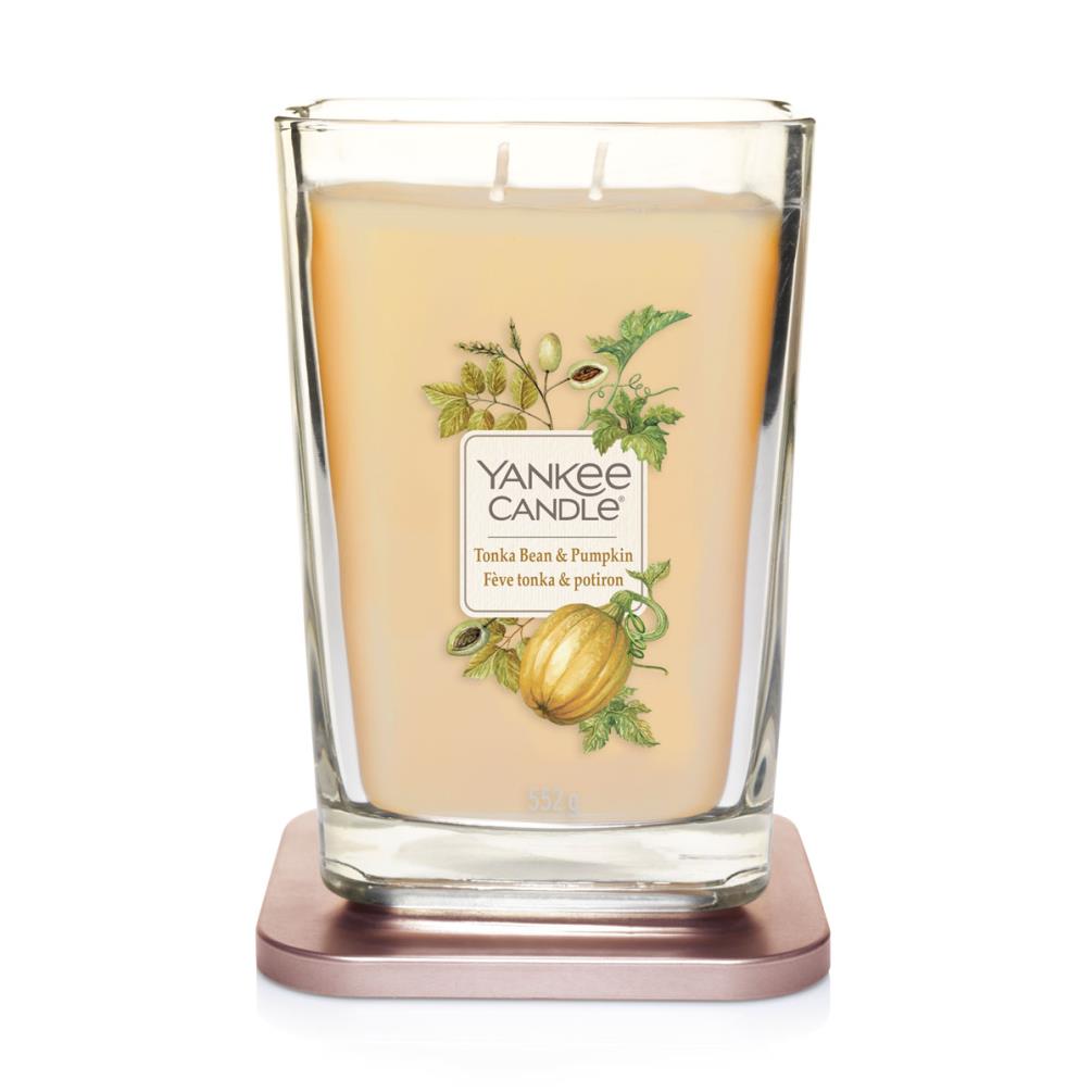 Yankee Candle Tonka Bean & Pumpkin Elevation Large Jar Candle Extra Image 1